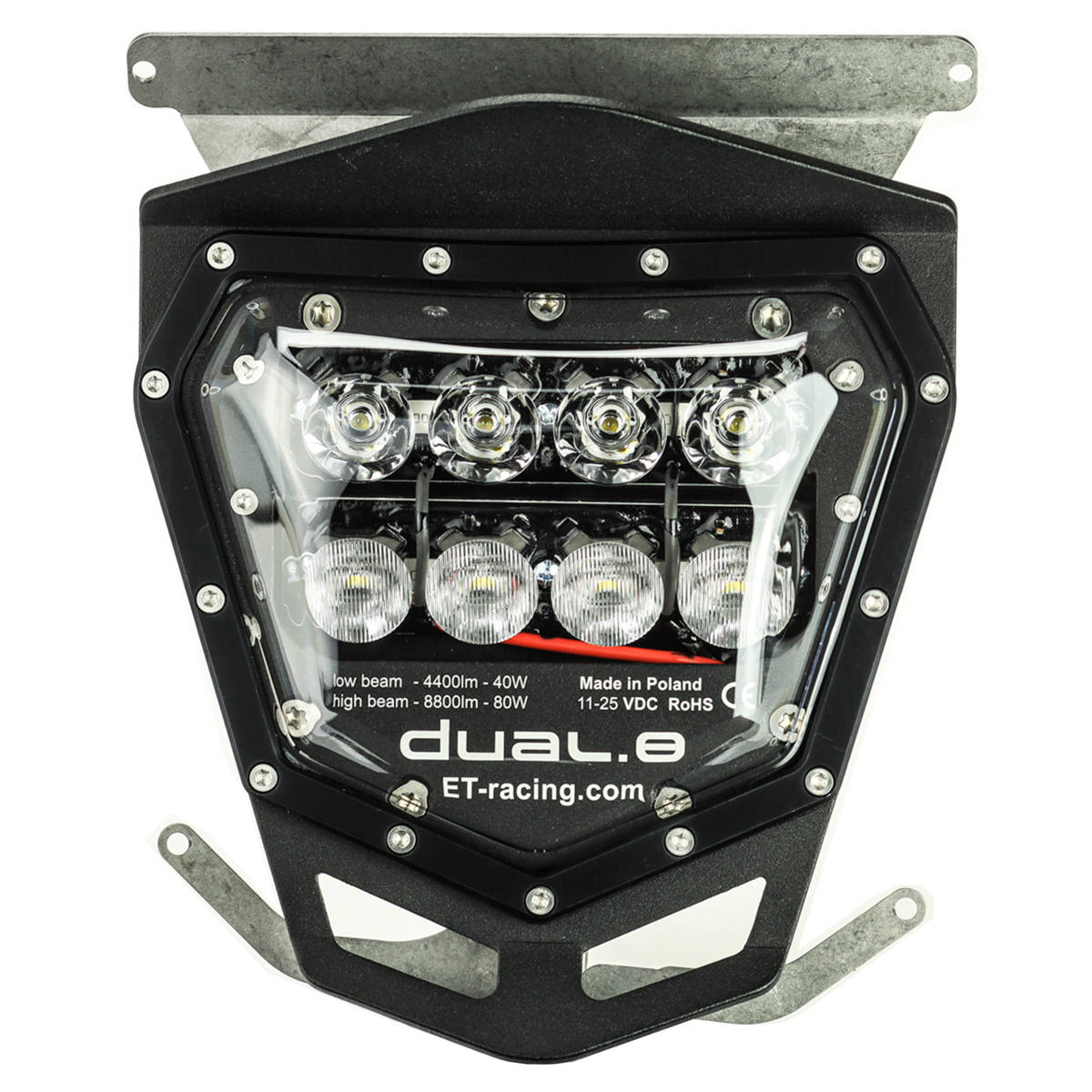LED lamp Headlight Dual.8 KTM 690 2012-2016 only FUEL INJECTION