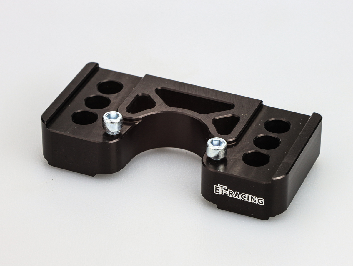 Steering damper mounting bracket for XTRIG triple clamp