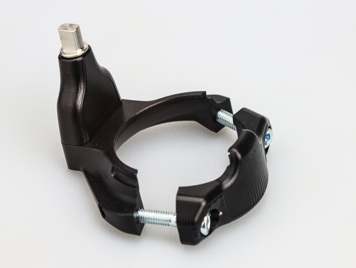 Steering Damper Mount KTM HUSQVARNA GAS GAS 2024 UP ALL ENDURO/MX MODELS (only head tube clamp with pin)