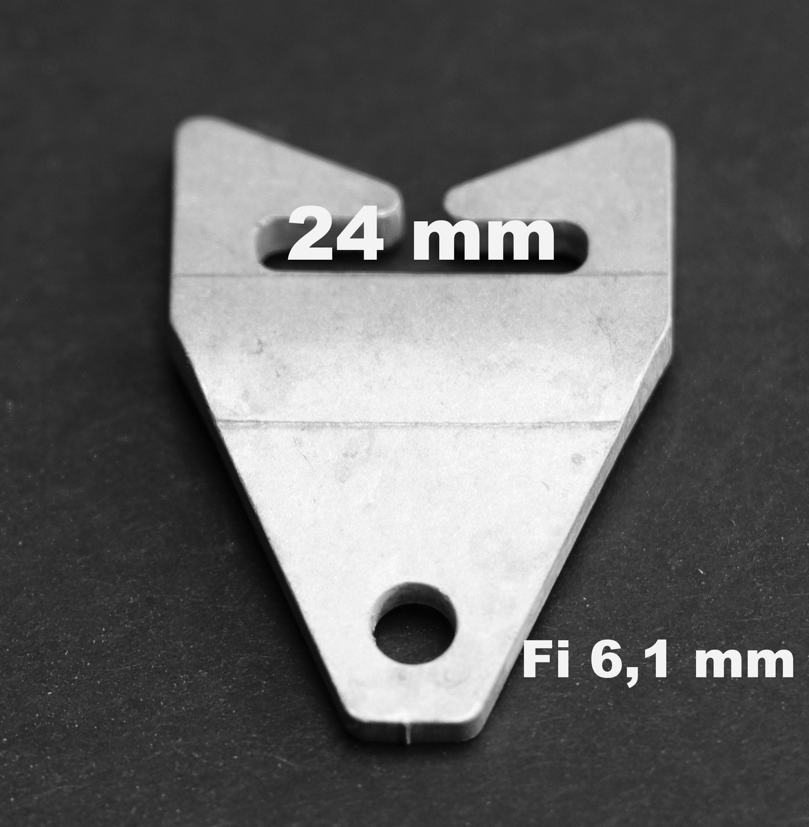 Backpack strap mount 24 mm - Fi 6 mm