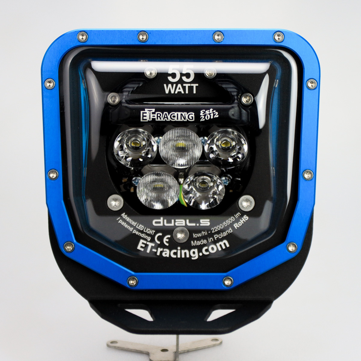 LED lamp Headlight DUAL.5 Husqvarna 2017-2023 TPI 150-300 FE 250-501 701 Enduro/SM 2017-2025 only FEUL INJECTION engine BLUE