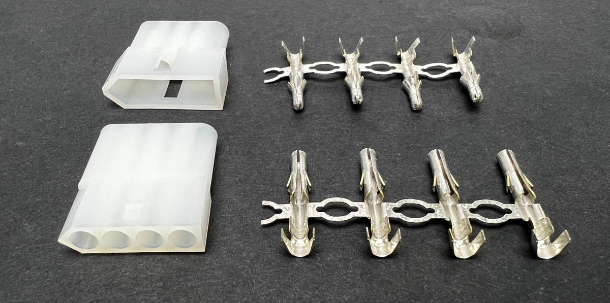 Connector for starter button