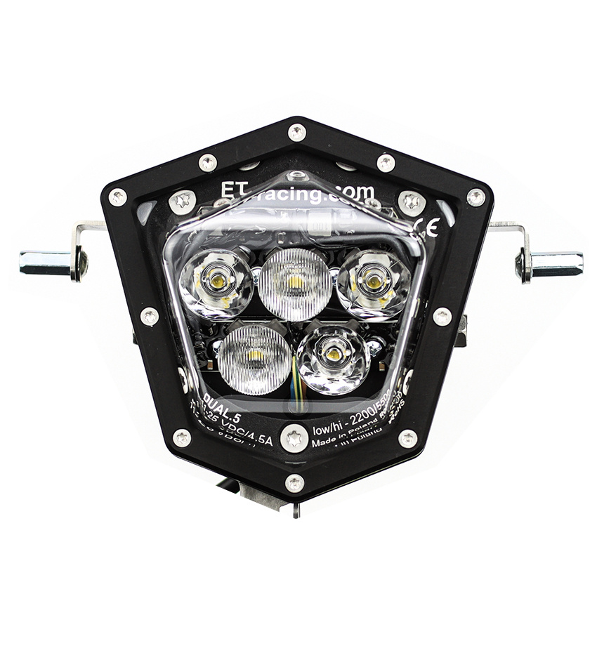 LED lamp Headlight Dual.5 RIEJU GAS GAS EC 250/300 BLACK