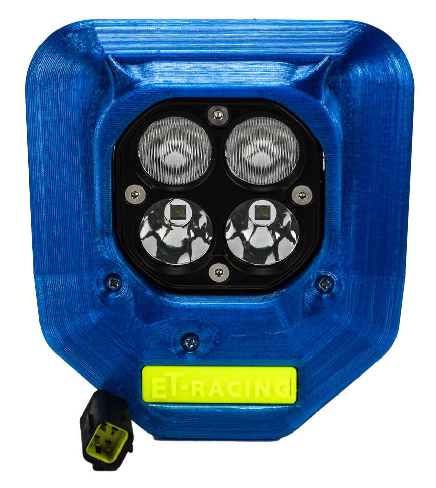 LED Lamp 40 WATT Husqvarna 2024 up 3D PRINT BLUE