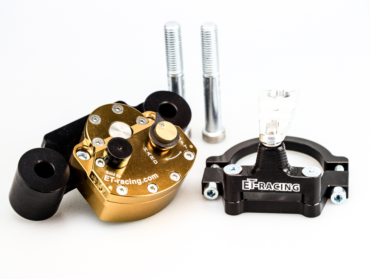 Steering Damper With Mounting Bracket for AJP SPR 125/240/240X/150/310R/510R/SUPERMOTO