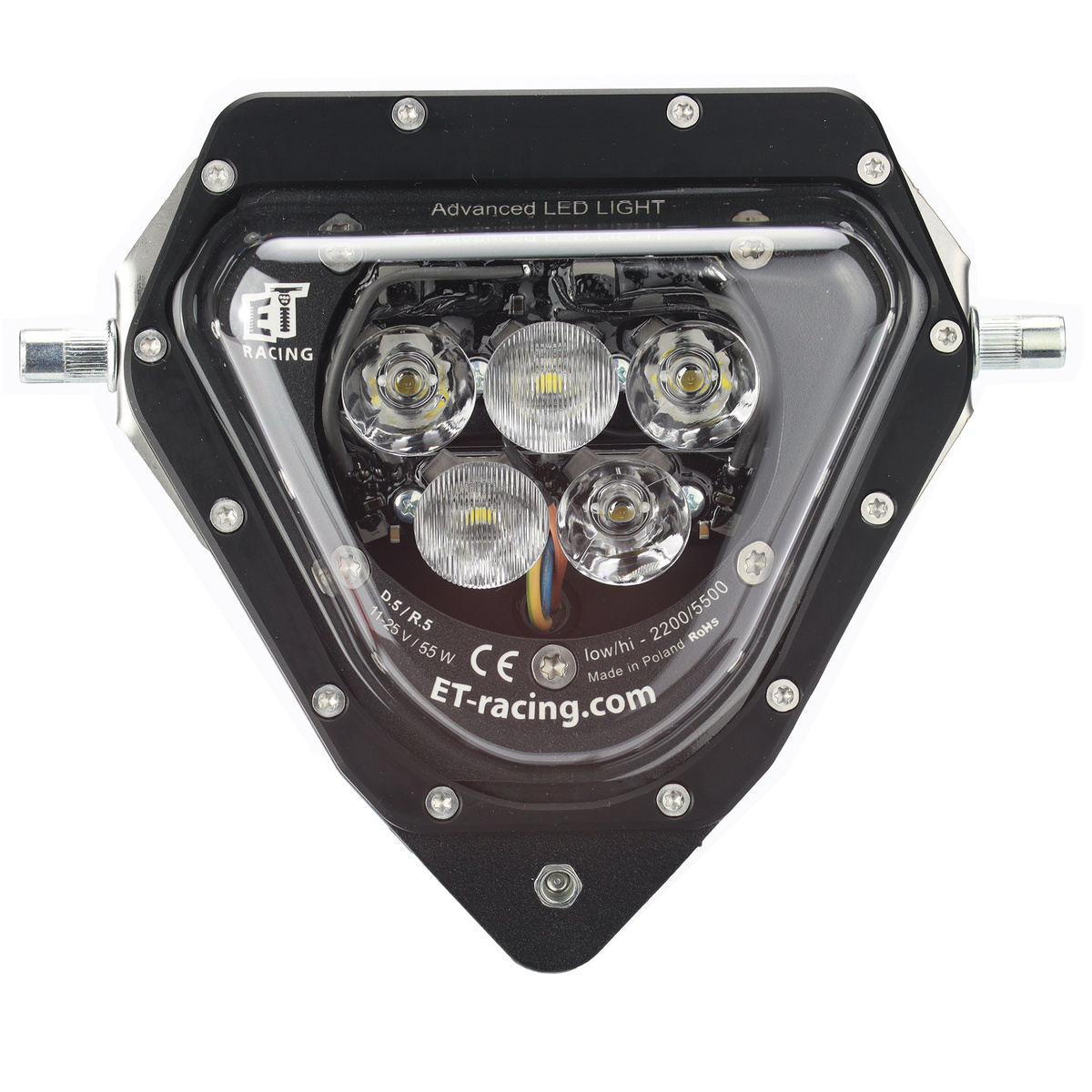 Led Lamp Dual.5 Sherco BLACK