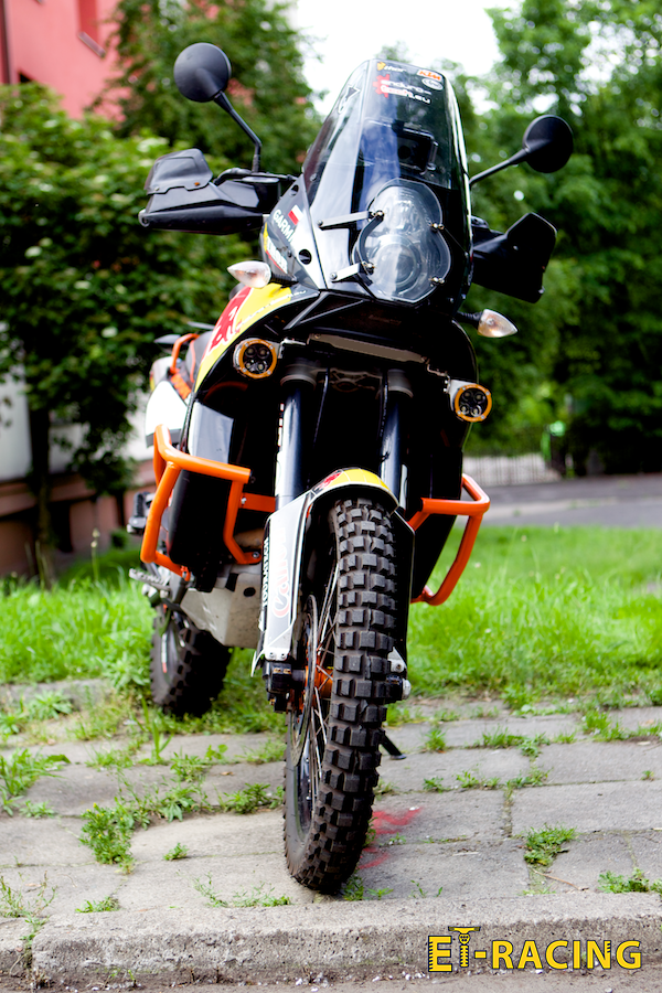 Set 2x Led Lamp with mount for KTM 950 990 ADV harness