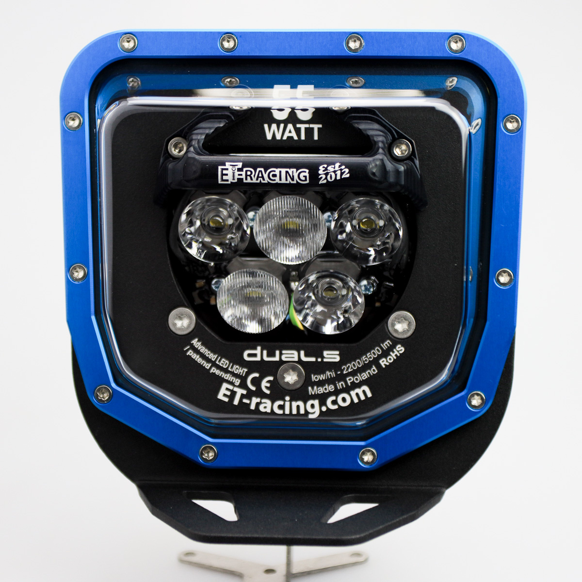 LED lamp Headlight DUAL.5 Husqvarna 2024 TE 150-300 FE 250-501 BLUE