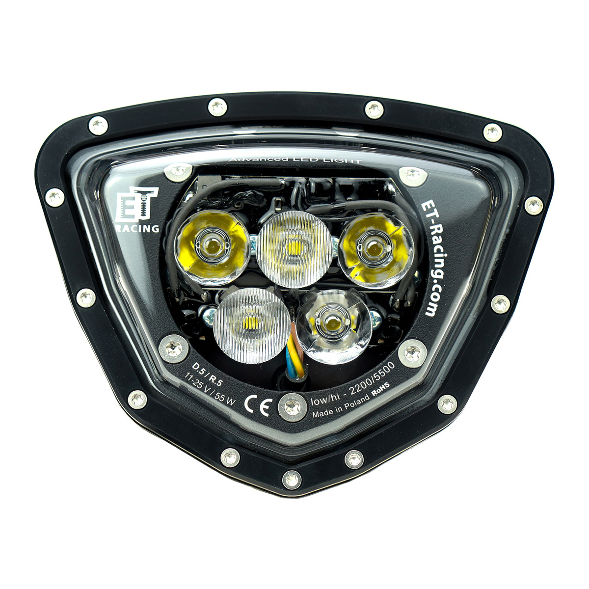 Led lamp Headlight Dual.5 GAS GAS 2021-2023 BLACK
